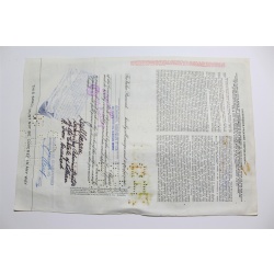 1959 Studebaker-Packard Corporation Stock Certificate 30 Shares Y0132916