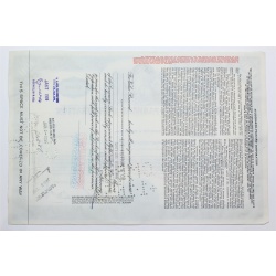 1958 Studebaker-Packard Corporation Stock Certificate - Y155235 - 100 Shares