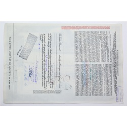 1957 Studebaker-Packard Corporation Stock Certificate - Y98919 - 100 Shares