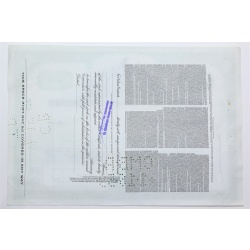 1958 Studebaker-Packard Corporation Stock Certificate - Y190622 - 100 Shares