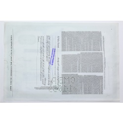 1958 Studebaker-Packard Corporation Stock Certificate - Y190625 - 100 Shares