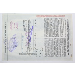 1958 Studebaker-Packard Corporation Stock Certificate - Y161755 - 100 Shares