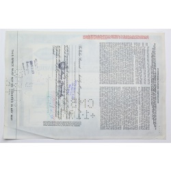 1957 Studebaker-Packard Corporation Stock Certificate - Y102414 - 100 Shares