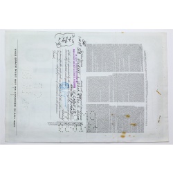 1959 Studebaker-Packard Corporation Stock Certificate - Y205651 - 100 Shares