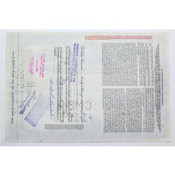 1957 Studebaker-Packard Corporation Stock Certificate - Y102880 - 100 Shares