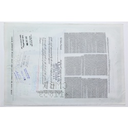 1958 Studebaker-Packard Corporation Stock Certificate - Y195722 - 100 Shares