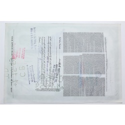 1958 Studebaker-Packard Corporation Stock Certificate - Y187406 - 100 Shares