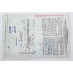 1957 Studebaker-Packard Corporation Stock Certificate - Y104417 - 100 Shares