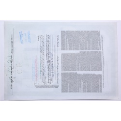 1958 Studebaker-Packard Corporation Stock Certificate - Y204683 - 100 Shares