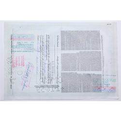 1958 Studebaker-Packard Corporation Stock Certificate - Y185203 - 100 Shares