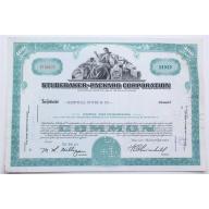 1958 Studebaker-Packard Corporation Stock Certificate - Y198676 - 100 Shares