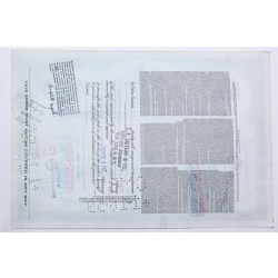 1958 Studebaker-Packard Corporation Stock Certificate - Y198675 - 100 Shares