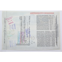 1958 Studebaker-Packard Corporation Stock Certificate - Y156300 - 100 Shares