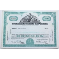 1958 Studebaker-Packard Corporation Stock Certificate - Y192270 - 100 Shares