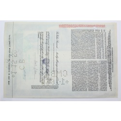 1957 Studebaker-Packard Corporation Stock Certificate - Y110213 - 100 Shares