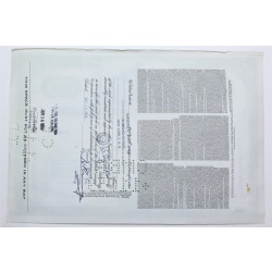 1958 Studebaker-Packard Corporation Stock Certificate - Y203426 - 100 Shares