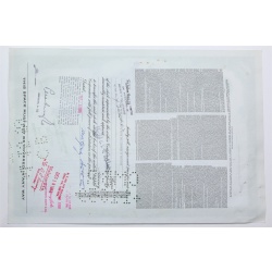 1958 Studebaker-Packard Corporation Stock Certificate - Y199591 - 100 Shares