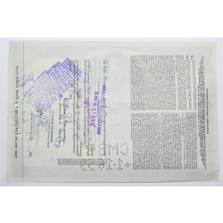 1955 Studebaker-Packard Corporation Stock Certificate - P059449 - 4 Shares