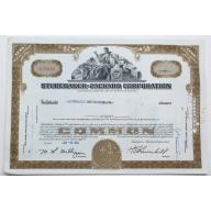 1959 Studebaker-Packard Corporation Stock Certificate - Y0159893 - 8 Shares