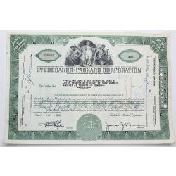 1954 Studebaker-Packard Corporation Stock Certificate - P06634 - 20 Shares