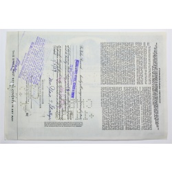 1955 Studebaker-Packard Corporation Stock Certificate - P039818 - 5 Shares