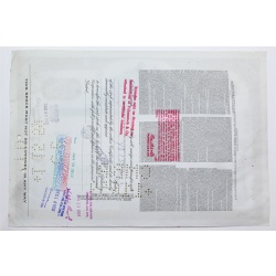 1958 Studebaker-Packard Corporation Stock Certificate - Y0154183 - 3 Shares