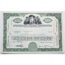 1954 Studebaker-Packard Corporation Stock Certificate - Y02675 - 5 Shares