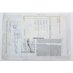 1958 Studebaker-Packard Corporation Stock Certificate - Y0151609 - 50 Shares