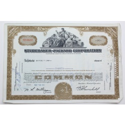 1958 Studebaker-Packard Corporation Stock Certificate - Y0148291 - 30 Shares