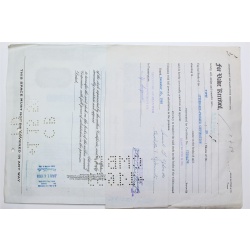 1958 Studebaker-Packard Corporation Stock Certificate - Y0154478 - 50 Shares