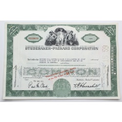 1958 Studebaker-Packard Corporation Stock Certificate - Y0130639 - 50 Shares