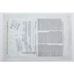 1958 Studebaker-Packard Corporation Stock Certificate - Y0148327 - 15 Shares