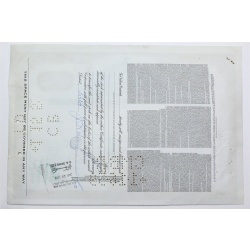 1958 Studebaker-Packard Corporation Stock Certificate - Y0159466 - 2 Shares