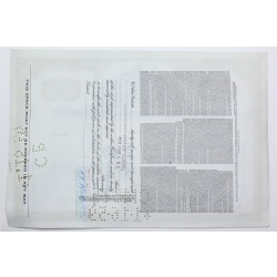 1958 Studebaker-Packard Corporation Stock Certificate - Y0159518 - 20 Shares