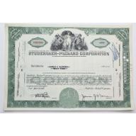 1955 Studebaker-Packard Corporation Stock Certificate - P067600 - 23 Shares