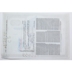 1959 Studebaker-Packard Corporation Stock Certificate - Y0160035 - 20 Shares