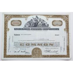 1958 Studebaker-Packard Corporation Stock Certificate - Y0149932 - 20 Shares