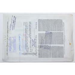 1958 Studebaker-Packard Corporation Stock Certificate - Y0158390 - 5 Shares