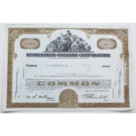 1958 Studebaker-Packard Corporation Stock Certificate - Y0155226 - 3 Shares
