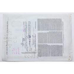 1958 Studebaker-Packard Corporation Stock Certificate - Y0155863 - 2 Shares