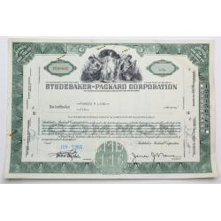 1955 Studebaker-Packard Corporation Stock Certificate - Y038865 - 10 Shares