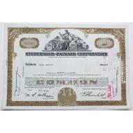 1958 Studebaker-Packard Corporation Stock Certificate - Y0155423 - 60 Shares