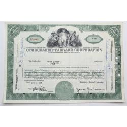1954 Studebaker-Packard Corporation Stock Certificate - P020401 - 40 Shares
