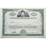 1954 Studebaker-Packard Corporation Stock Certificate - Y028247 - 60 Shares