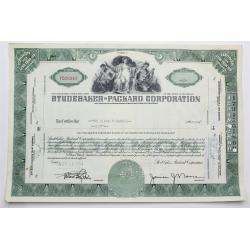 1954 Studebaker-Packard Corporation Stock Certificate - Y028247 - 60 Shares
