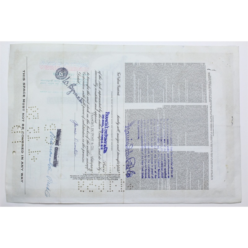 1958 Studebaker-Packard Corporation Stock Certificate - Y0147013 - 40 Shares