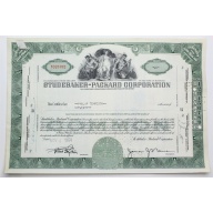 1954 Studebaker-Packard Corporation Stock Certificate - Y025702 - 20 Shares