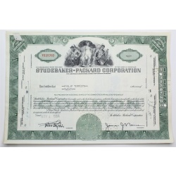 1954 Studebaker-Packard Corporation Stock Certificate - Y025702 - 20 Shares