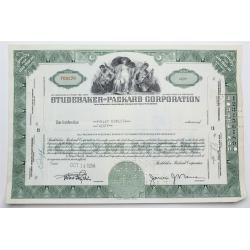 1954 Studebaker-Packard Corporation Stock Certificate - Y09278 - 20 Shares