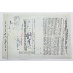 1954 Studebaker-Packard Corporation Stock Certificate - Y09278 - 20 Shares